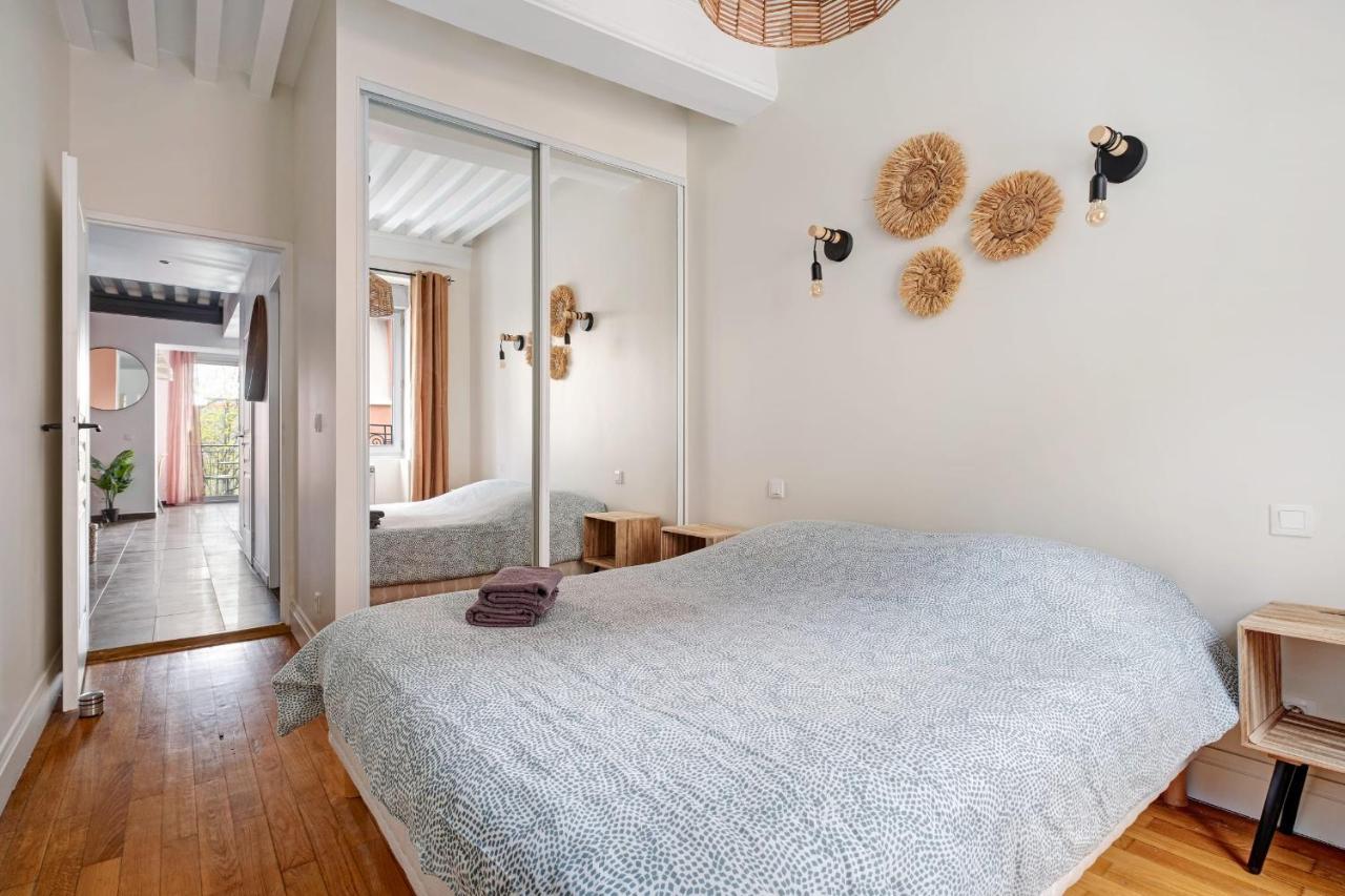 Lyon Cite- Appartement Vue Rhone Terrasse-Caluire Luaran gambar