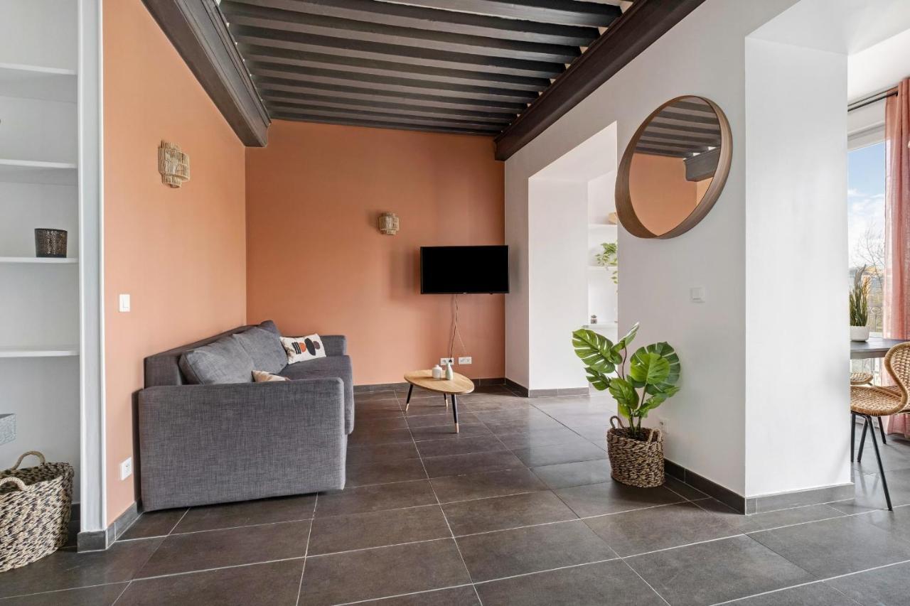 Lyon Cite- Appartement Vue Rhone Terrasse-Caluire Luaran gambar